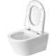 Унитаз подвесной DURAVIT D-Neo Rimless 45770900A1. с микролифтом